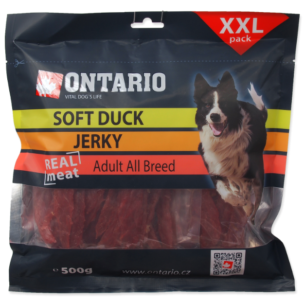Snack ONTARIO Dog Soft Duck Jerky 500g