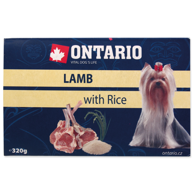Vanicka ONTARIO Dog Lamb with Rice 320g