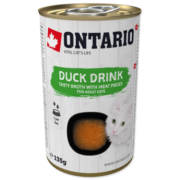ONTARIO Cat Drink Duck 135g