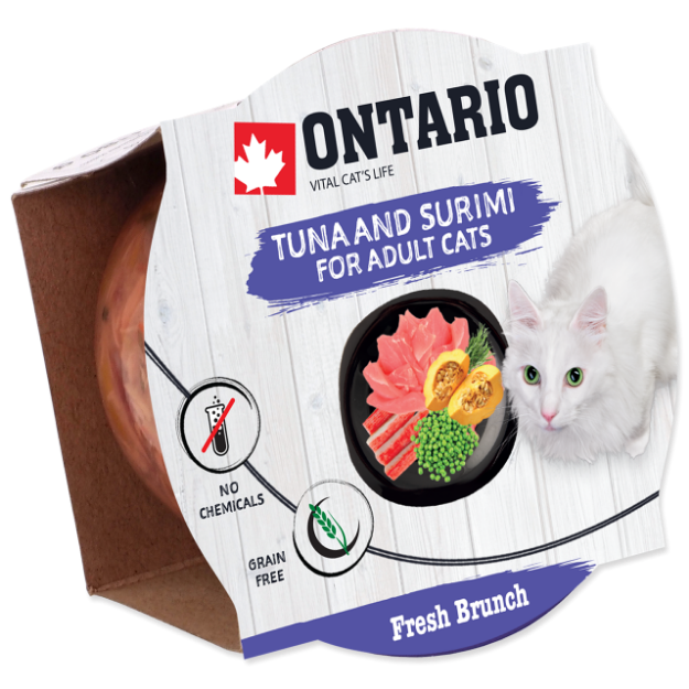 Kalíšek ONTARIO Fresh Brunch Tuna & Surimi 80g